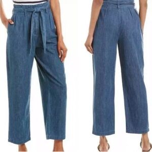 J Crew Paperbag Chambray Pants 8